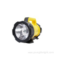 Portable battery operated LED spot search light